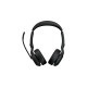 Jabra Evolve2 55, mit Ladestation, Headset(schwarz, Stereo, Microsoft Teams, USB-A, Link380a)