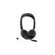 Jabra Evolve2 65 Flex Duo WLC, mit Ladepad, Headset(schwarz, Stereo, UC, USB-C, Link380c)