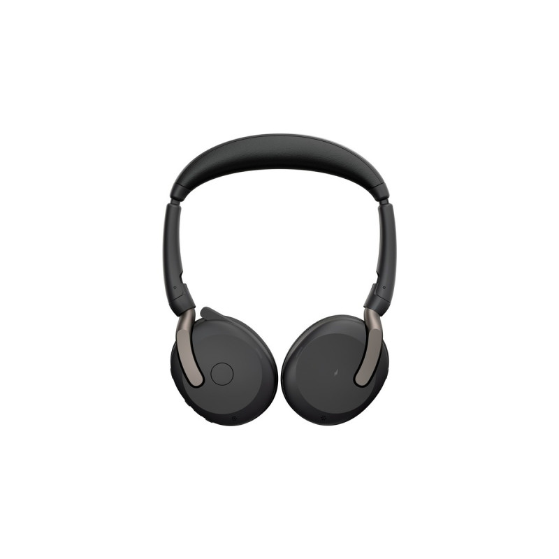 Jabra Evolve2 65 Flex Duo, Headset(schwarz, Stereo, UC, USB-A, Link380a)