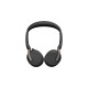 Jabra Evolve2 65 Flex Duo, Headset(schwarz, Stereo, Microsoft Teams, USB-A, Link380a)