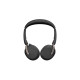 Jabra Evolve2 65 Flex Duo, Headset(schwarz, Stereo, UC, USB-C, Link380c)