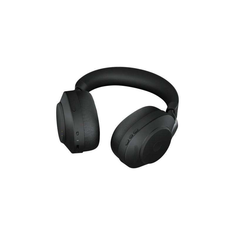 Jabra Evolve2 85, Headset(schwarz, Stereo, UC, USB-A, DeskStand, Outlet)