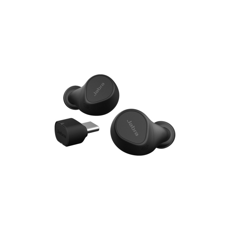 Jabra Evolve2 Buds, Kopfhörer(schwarz, UC, USB-C, Bluetooth)