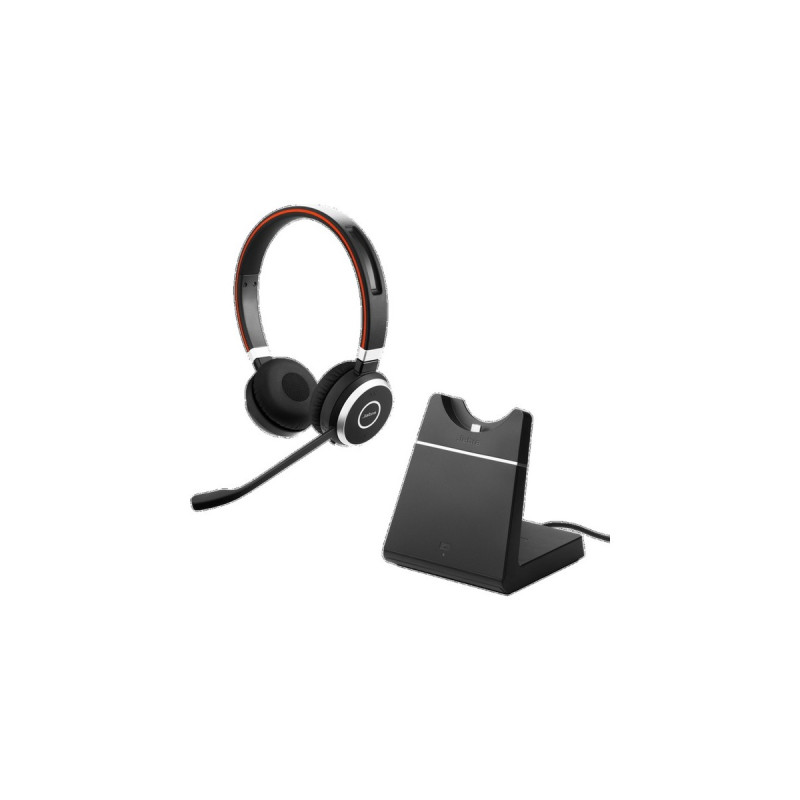 Jabra Evolve 65 UC SE, Headset(schwarz/silber, Bluetooth, Stereo)