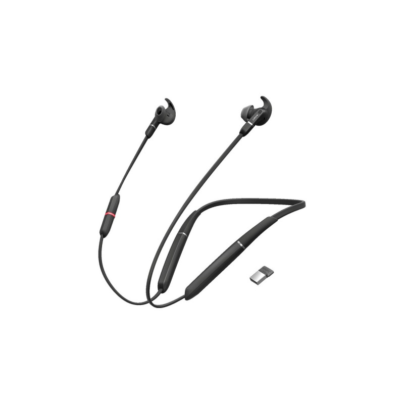 Jabra Evolve 65e, Headset(schwarz, Link 370 (MS))