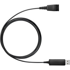 QD Stecker, Kabel(schwarz)