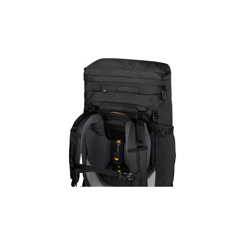 Jack Wolfskin Denali 65+10 Men, Rucksack(schwarz, 65+10 Liter)
