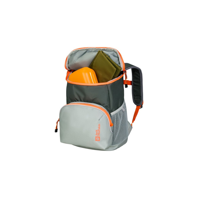 Jack Wolfskin ERLEBNIS PACK, Rucksack(grün/orange, 11 Liter)
