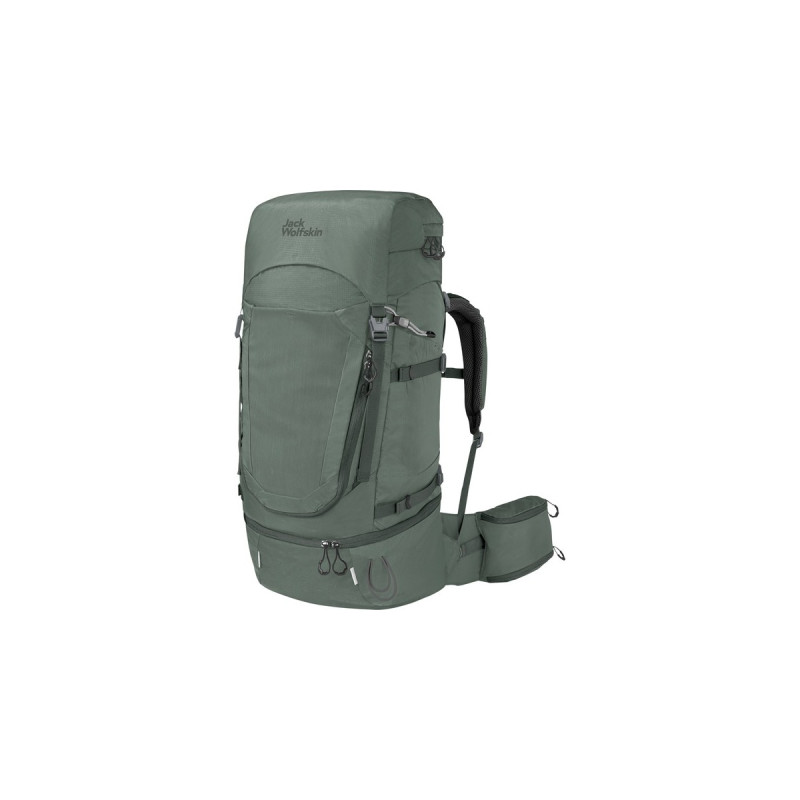 Jack Wolfskin HIGHLAND TRAIL 50+5 WOMEN, Rucksack(grün, 50+5 Liter)