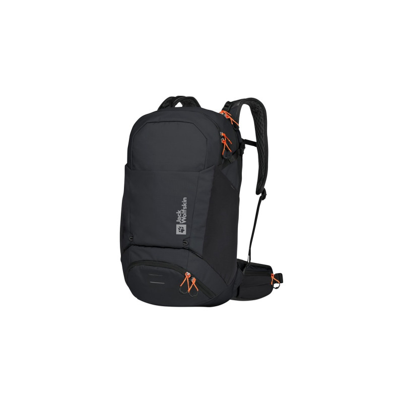 Jack Wolfskin MOAB JAM SHAPE 25, Rucksack(schwarz/orange, 25 Liter )