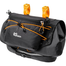 Jack Wolfskin Morobbia Bar Roll, Fahrradkorb/-tasche(schwarz, 15 Liter)