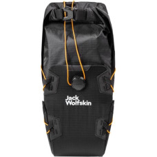 Jack Wolfskin Morobbia Fork Bag, Fahrradkorb/-tasche(schwarz, Gabeltasche: 7 Liter)