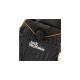 Jack Wolfskin Morobbia Fork Bag, Fahrradkorb/-tasche(schwarz, Gabeltasche: 7 Liter)