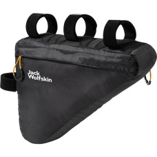Jack Wolfskin Morobbia Triangle Bag, Fahrradkorb/-tasche(schwarz, Oberrohrtasche 2 Liter)