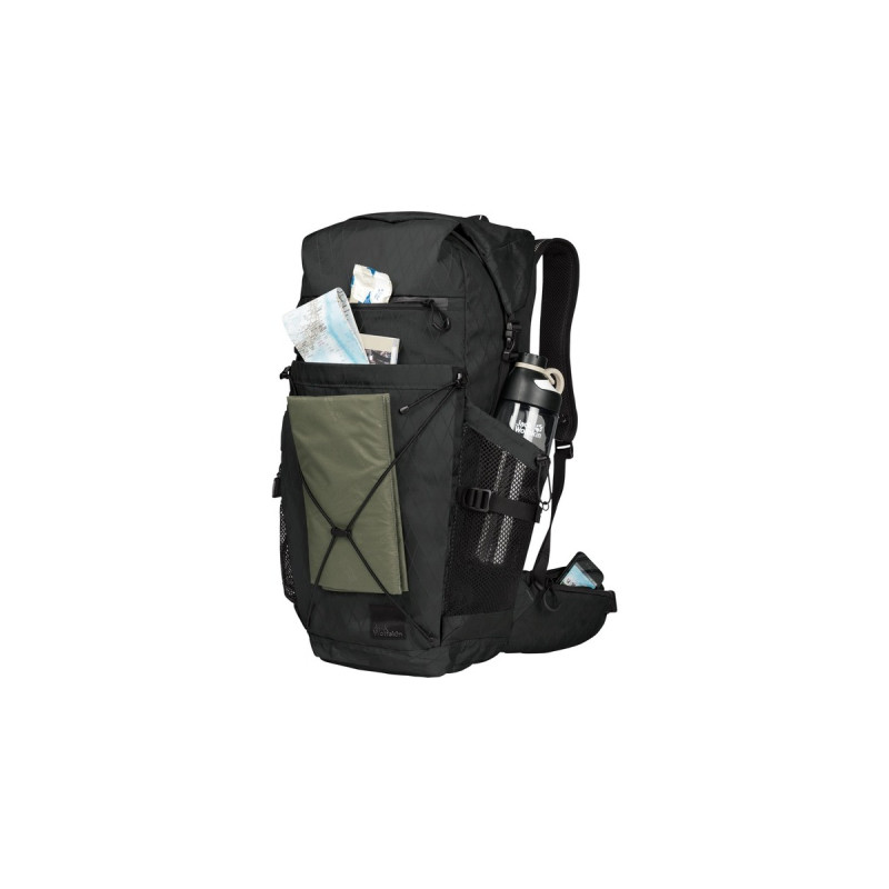 Jack Wolfskin WANDERMOOD ROLLTOP 30, Rucksack(schwarz, 30 Liter)