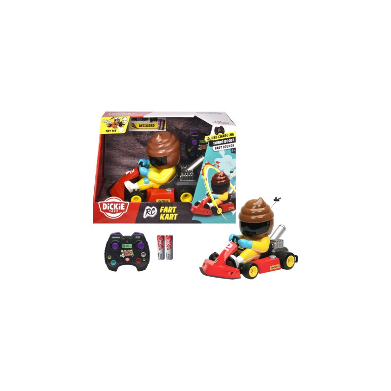 Jada Toys Fart Kart RC(rot/gelb)