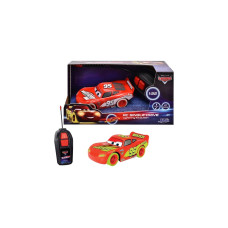 Jada Toys RC Cars Glow Racers - Lightning McQueen(14 cm , 27 MHz)