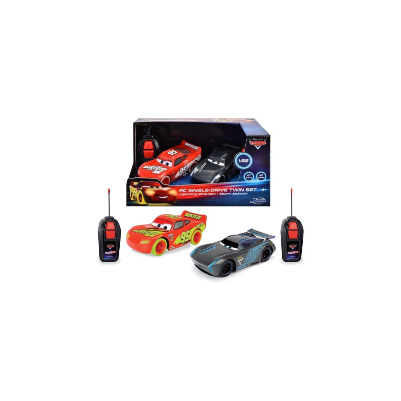 Jada Toys RC Cars Glow Racers - Twin Pack(2x 14 cm , 27 MHz)