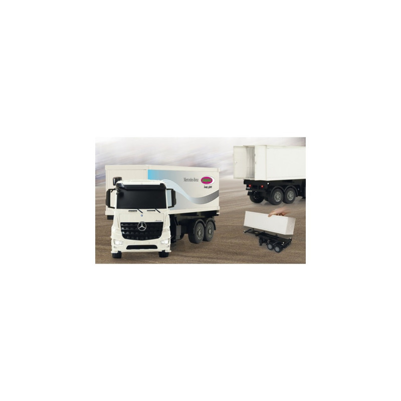 Jamara Container LKW Mercedes-Benz Arocs(hellgrau, 1:20)