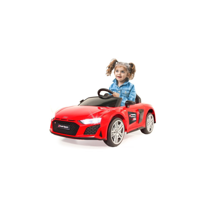 Jamara Ride-on Audi R8 Spyder, Kinderfahrzeug(rot, 18V, Einhell Power XChange)