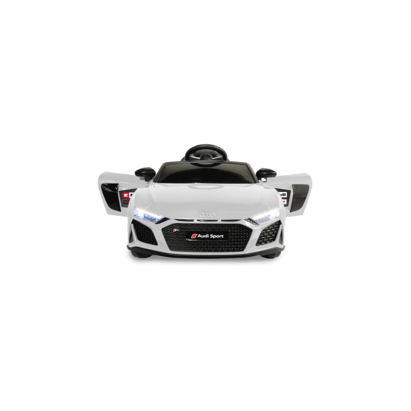 Jamara Ride-on Audi R8 Spyder, Kinderfahrzeug(weiß, 18V, Einhell Power XChange)