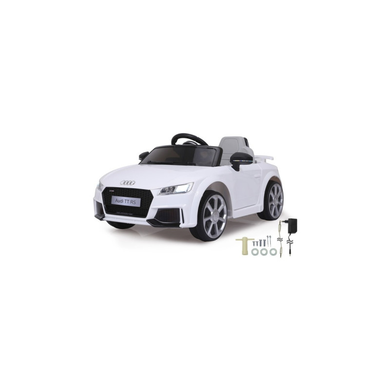 Jamara Ride-on Audi TT RS, Kinderfahrzeug(weiß, 12 V)
