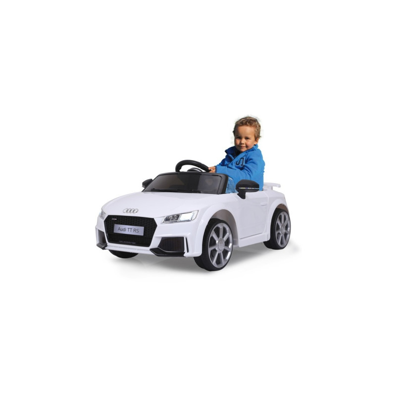 Jamara Ride-on Audi TT RS, Kinderfahrzeug(weiß, 12 V)