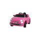 Jamara Ride-on Fiat 500, Kinderfahrzeug(pink, 12 V)