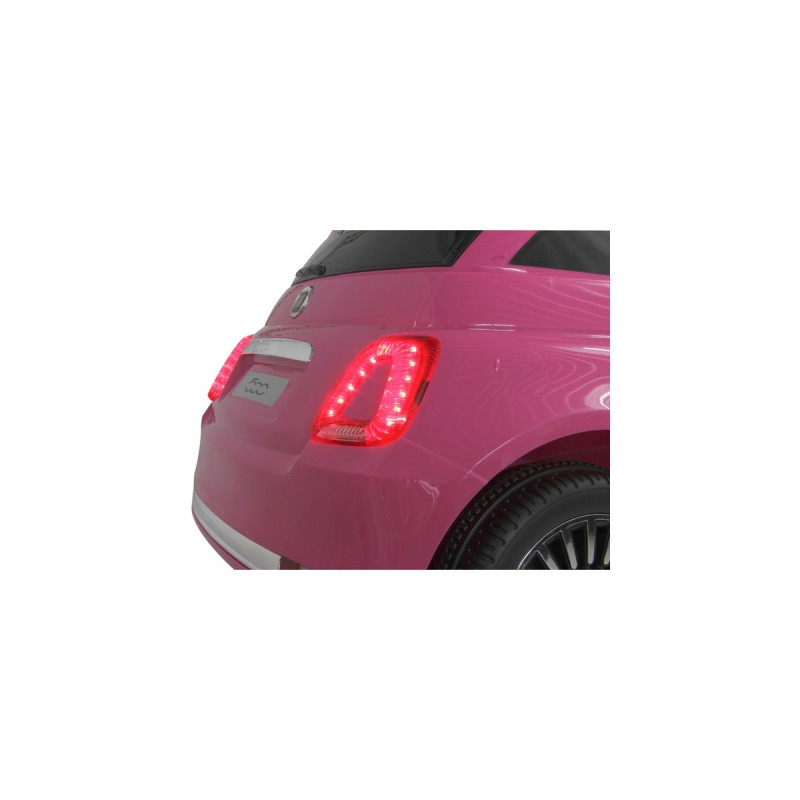 Jamara Ride-on Fiat 500, Kinderfahrzeug(pink, 12 V)