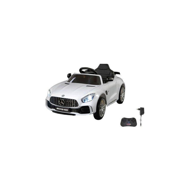 Jamara Ride-on Mercedes-Benz AMG GT R, Kinderfahrzeug(weiß, 12 V)