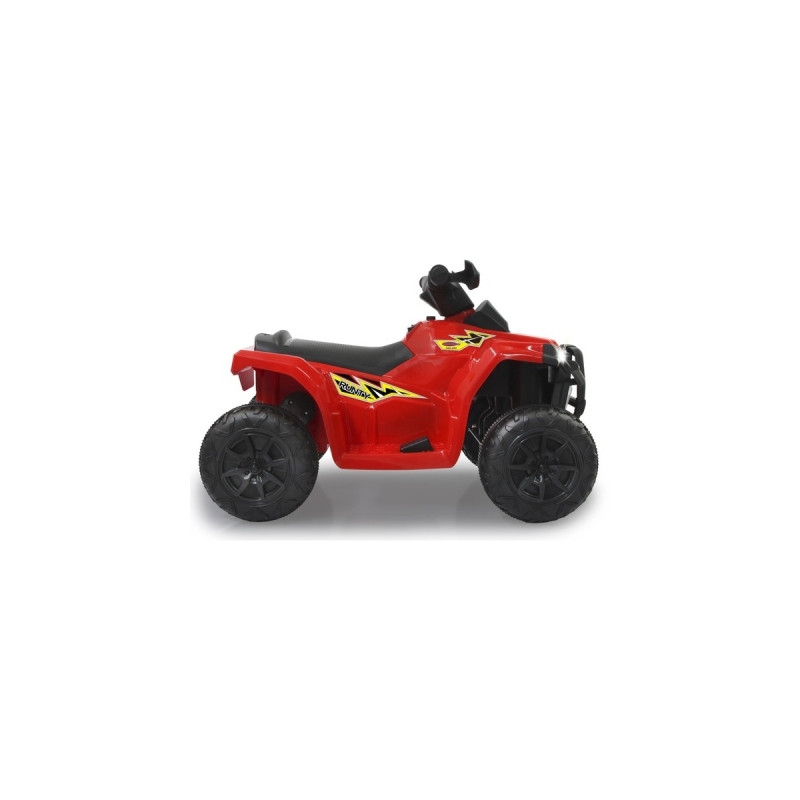 Jamara Ride-on Mini Quad Runty, Kinderfahrzeug(rot/schwarz, 6 V)