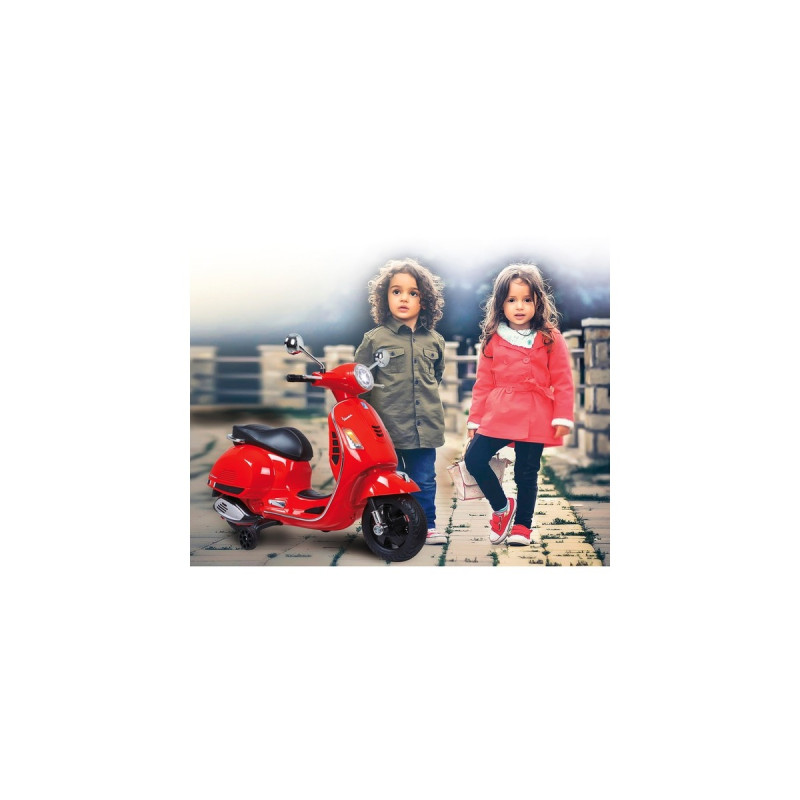 Jamara Ride-on Vespa GTS 125, Kinderfahrzeug(rot, 12 V)