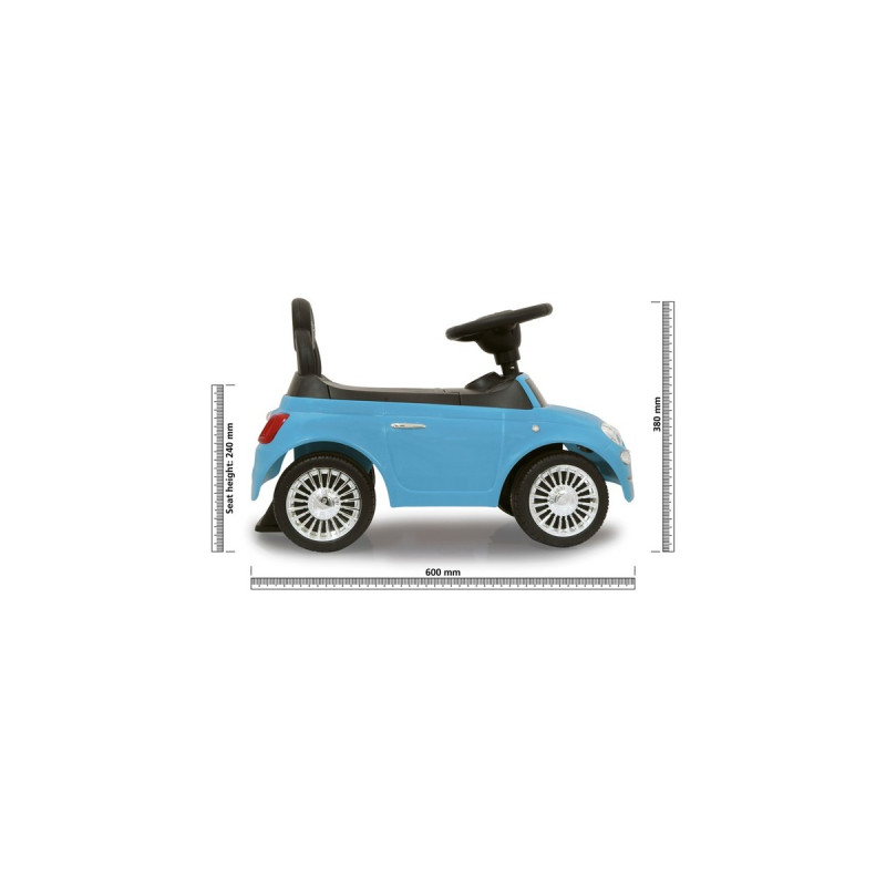 Jamara Rutscher Fiat 500(blau/schwarz)