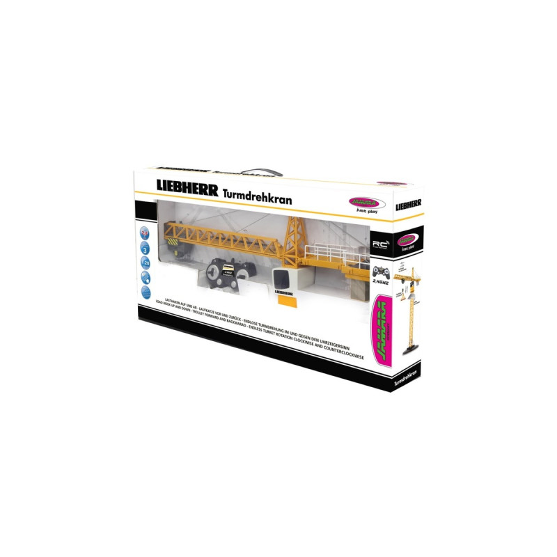 Jamara Turmdrehkran Liebherr, RC(gelb/schwarz, 1:20)