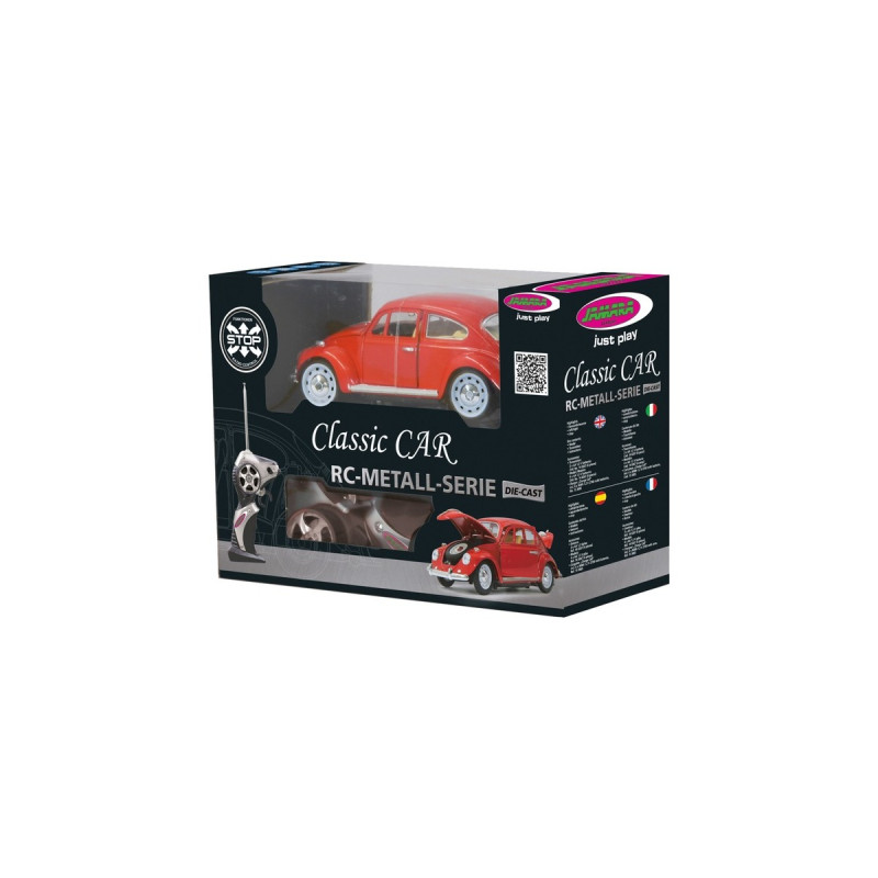 Jamara VW Käfer Die Cast rot, RC(rot, 1:18)