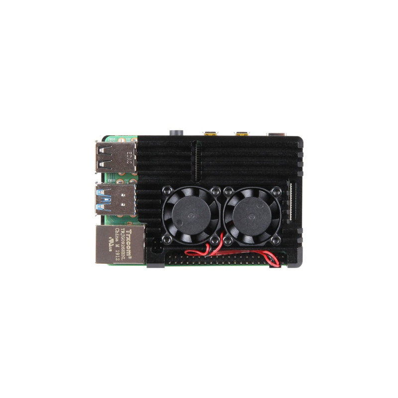 Joy-IT Aluminiumgehäuse + FAN Raspberry Pi 4