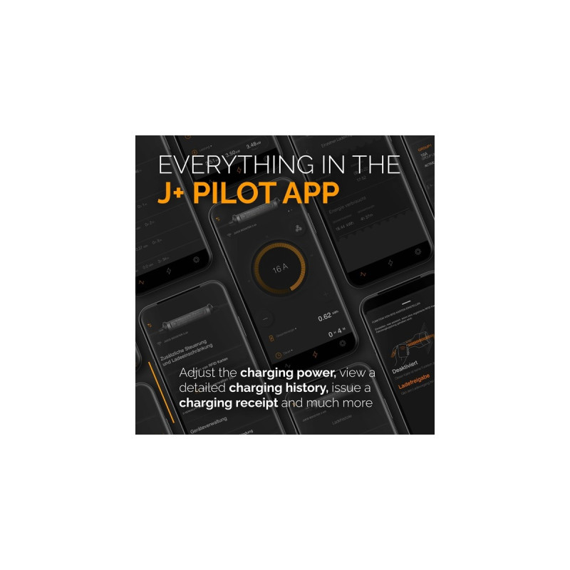 Juice Technology JUICE BOOSTER 3 air Country EU Basic Set, Wallbox(anthrazit/schwarz, 1,4 - 11 kW, 3,1 Meter Kabel)