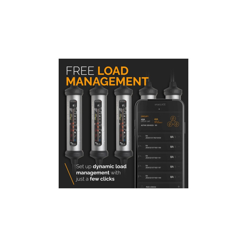 Juice Technology JUICE BOOSTER 3 air Country EU Basic Set, Wallbox(anthrazit/schwarz, 1,4 - 11 kW, 3,1 Meter Kabel)