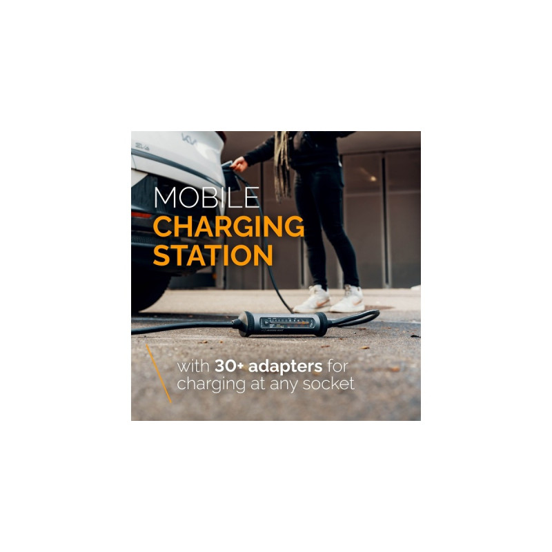 Juice Technology JUICE BOOSTER 3 air Country EU Traveller Plus Set, Wallbox(anthrazit/schwarz, 1,4 - 11 kW, 3,1 Meter Kabel)