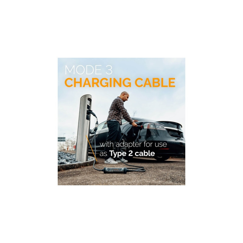 Juice Technology JUICE BOOSTER 3 air Country EU Traveller Set, Wallbox(anthrazit/schwarz, 1,4 - 11 kW, 3,1 Meter Kabel)