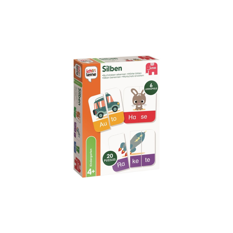 Jumbo Ich lerne Silben, Lernspiel