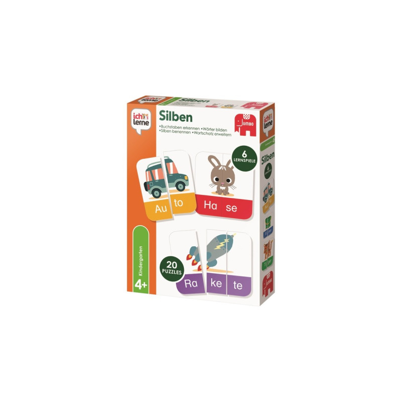 Jumbo Ich lerne Silben, Lernspiel