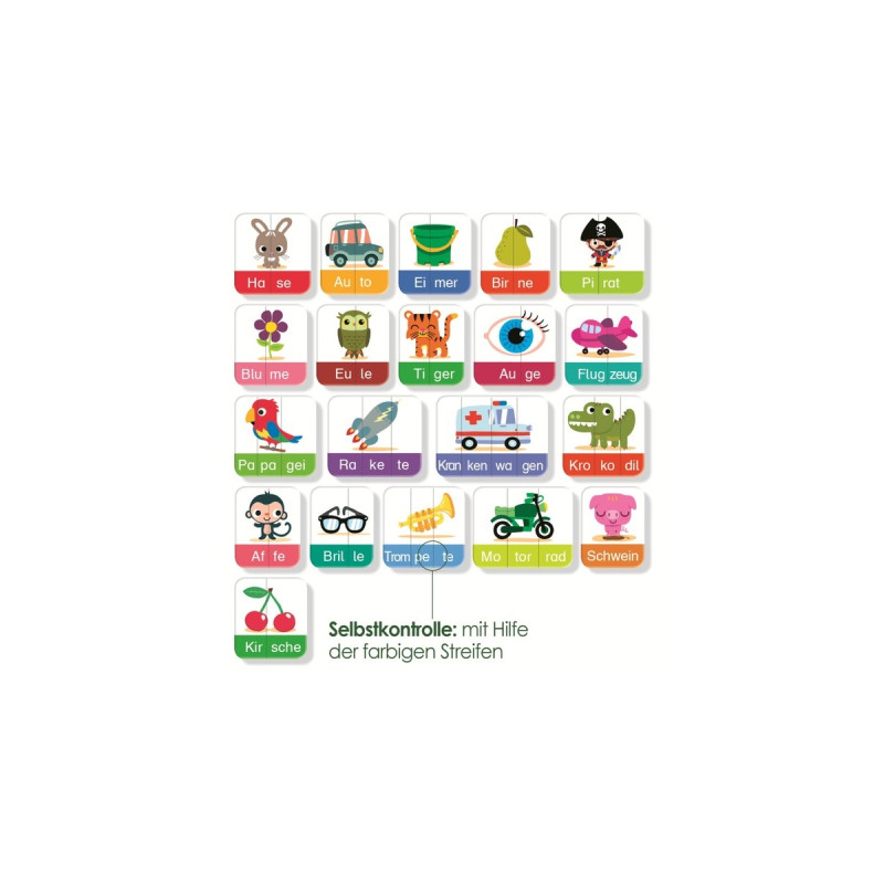 Jumbo Ich lerne Silben, Lernspiel