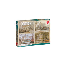Jumbo Puzzle Anton Pieck, Kanalboote