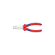 KNIPEX Abmantelungszange 1345165, Abisolier-Zange(rot/blau, mit Seitenschneider)