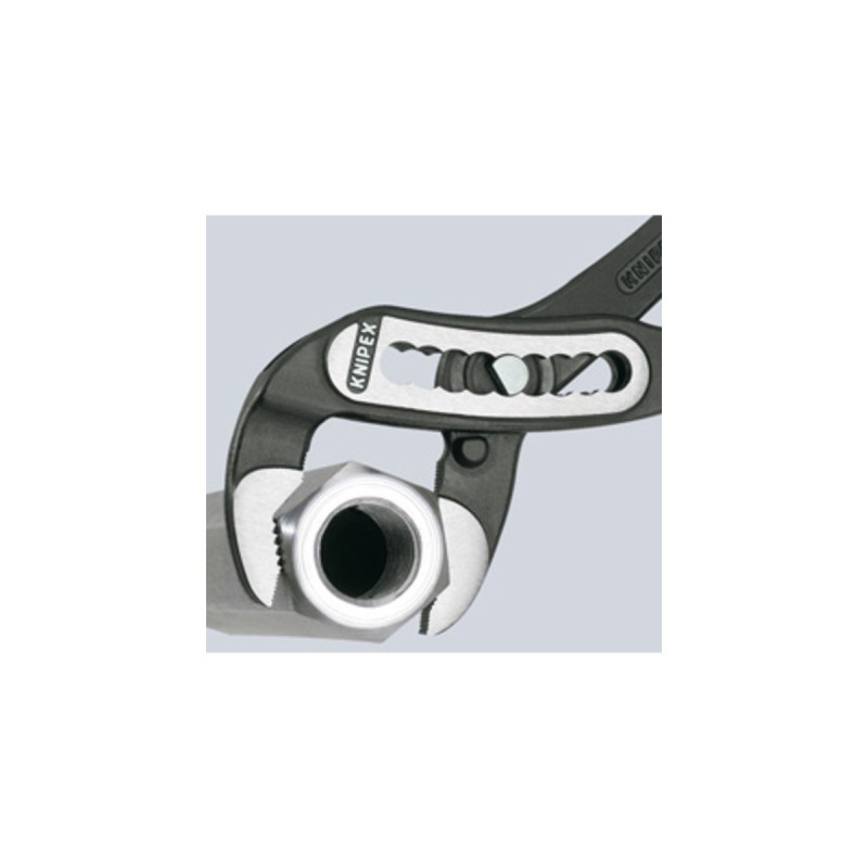 KNIPEX Alligator 88 01 250, 250mm, Rohr- / Wasserpumpen-Zange(schwarz/rot, Wasserpumpenzange, 9-stufig verstellbar)