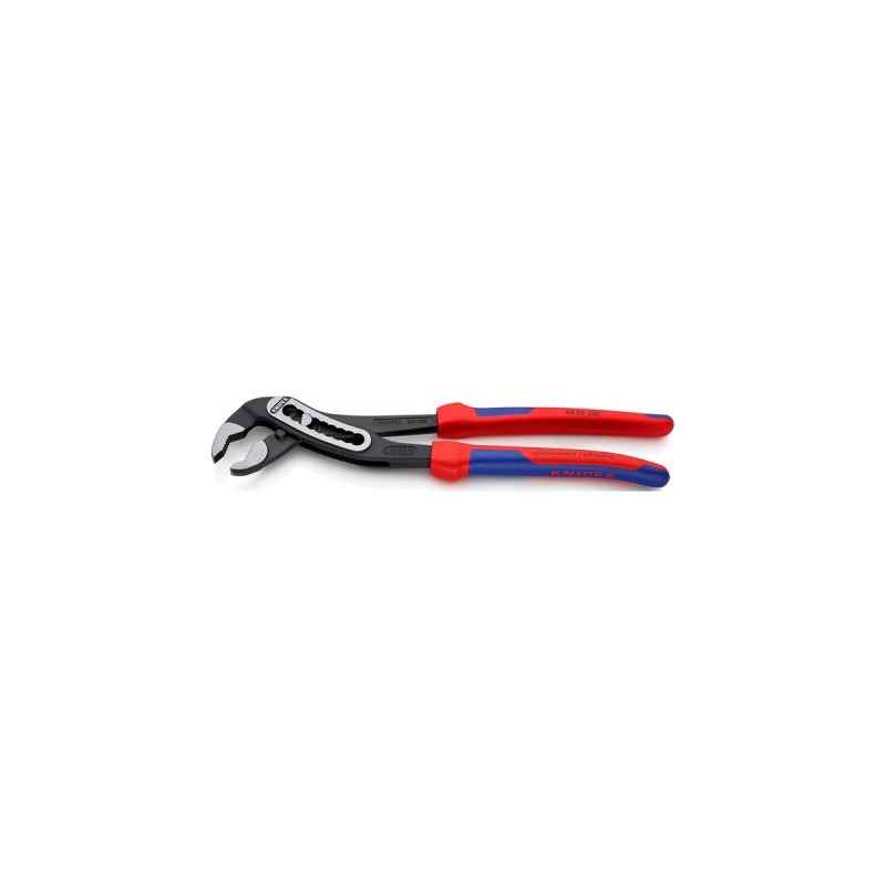 KNIPEX Alligator 88 02 300, Rohr- / Wasserpumpen-Zange(schwarz/rot, 9-stufig verstellbar)