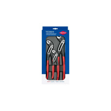 KNIPEX Alligator-Paket 00 20 09 V03, Zangen-Set(rot, 3-teilig, gezahnte Griffflächen)
