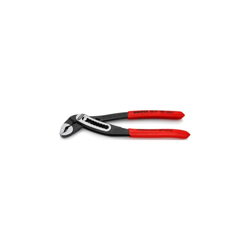 KNIPEX Alligator-Paket 00 20 09 V03, Zangen-Set(rot, 3-teilig, gezahnte Griffflächen)