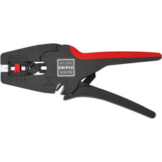 KNIPEX Automatische Abisolier-Zange "MultiStrip 10" 12 42 195(schwarz/rot, integrierter Drahtschneider)